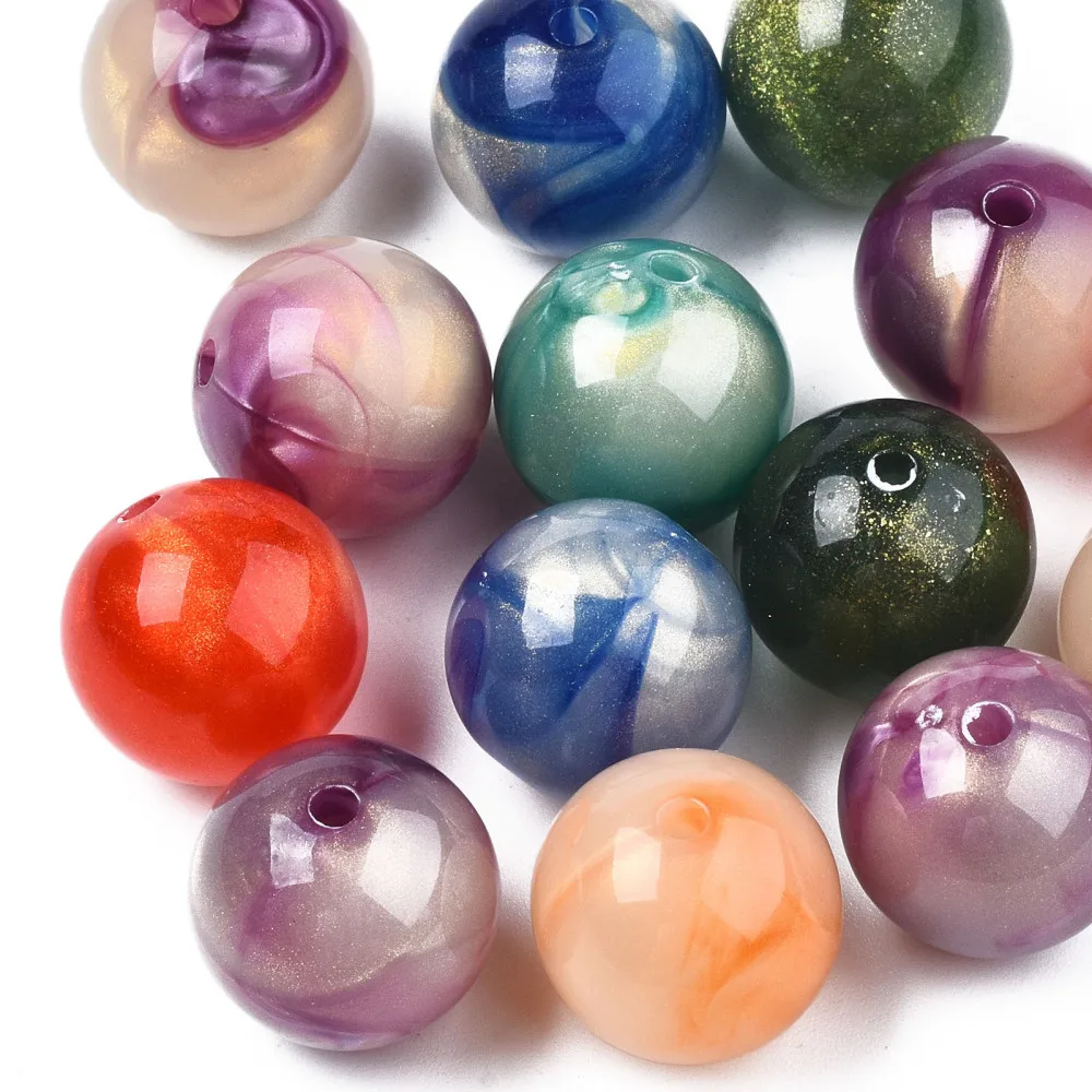 500g Opaque Acrylic Two Tone Round Beads Mix Color Beadsfor jewelry making DIY bracelet necklace earring, with Glitter Powder
500g Opaque Acrylic Two Tone Round Beads Mix Color Beadsfor jewelry making DIY bracelet necklace earring, with Glitter Powder