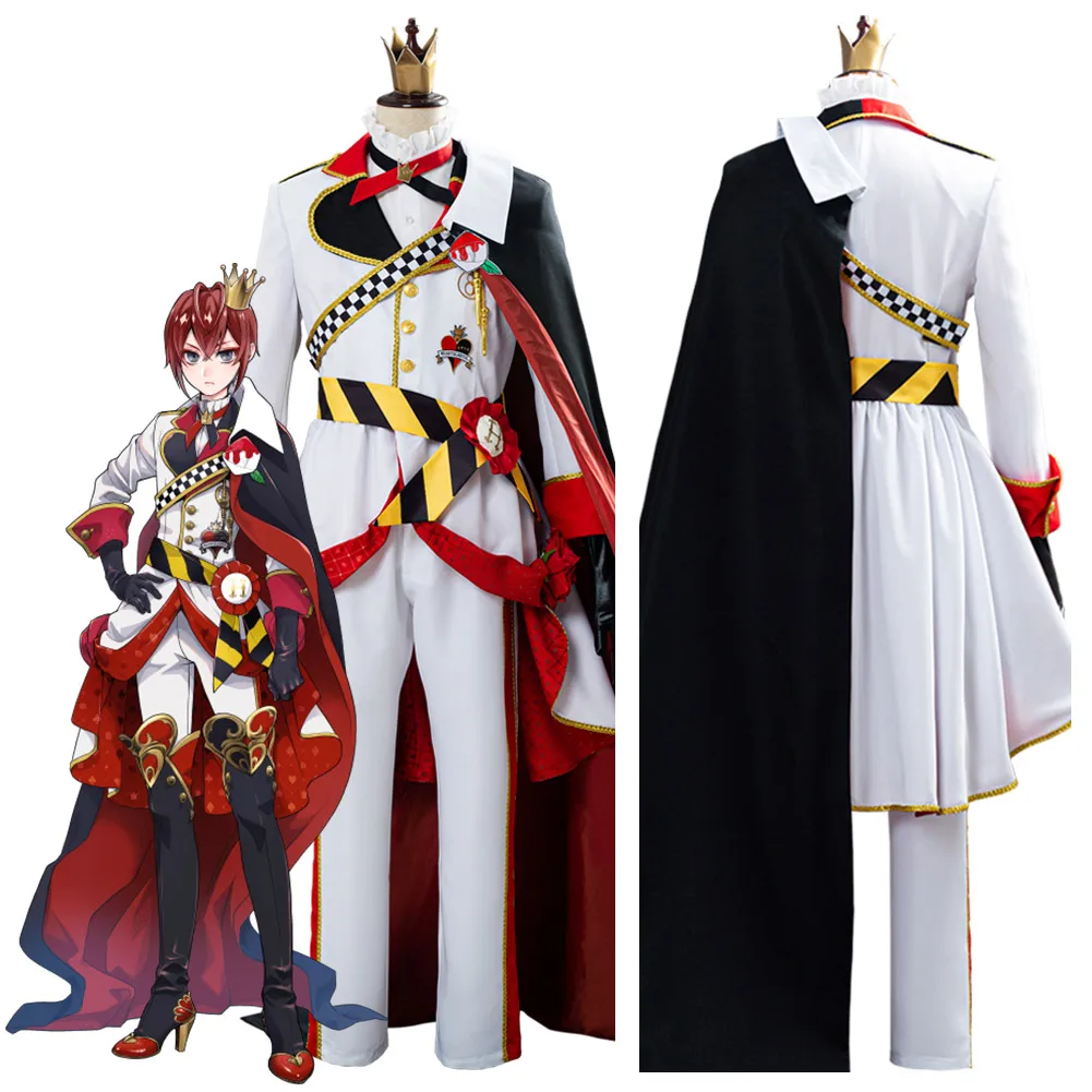 Twisted Cosplay Wonderland Riddle Rosehearts Cosplay Costume Halloween Carnival costumes For Adult Custom Made
Twisted Cosplay Wonderland Riddle Rosehearts Cosplay Costume Halloween Carnival costumes For Adult Custom Made