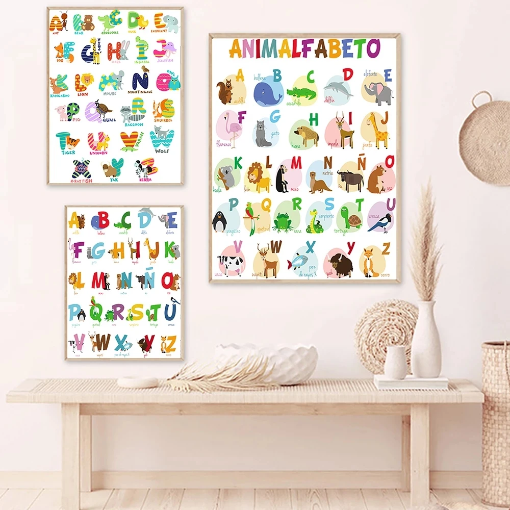 Home essentials ABC Alphabet Wall Art Baby Nursery Animals Letter Diamond Painting Language Educational Kids Room Decor
Home essentials ABC Alphabet Wall Art Baby Nursery Animals Letter Diamond Painting Language Educational Kids Room Decor