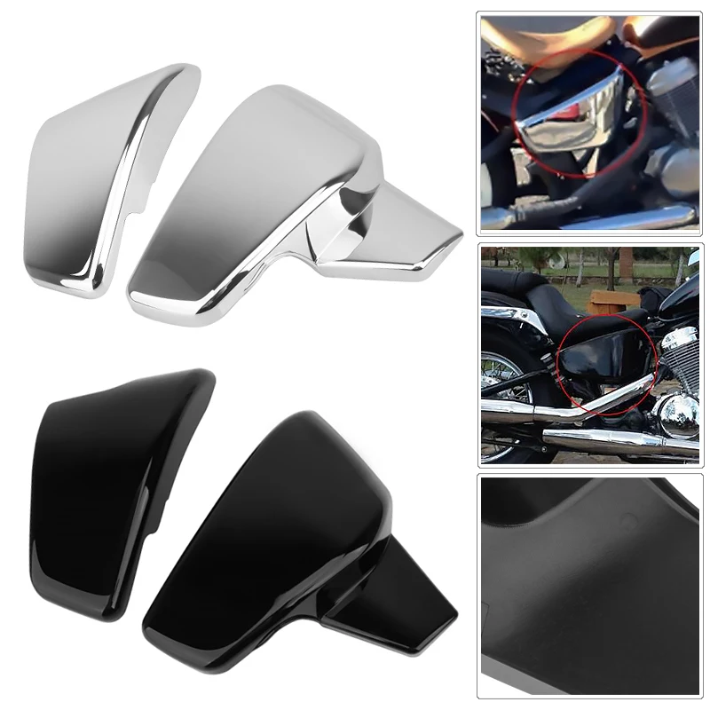 1 Pair Motorcycle Left Right Side Fairing Battery Protection Guard Cover For Honda VLX 600 VT 600 C CD Shadow Steed VT400 99-08
1 Pair Motorcycle Left Right Side Fairing Battery Protection Guard Cover For Honda VLX 600 VT 600 C CD Shadow Steed VT400 99-08