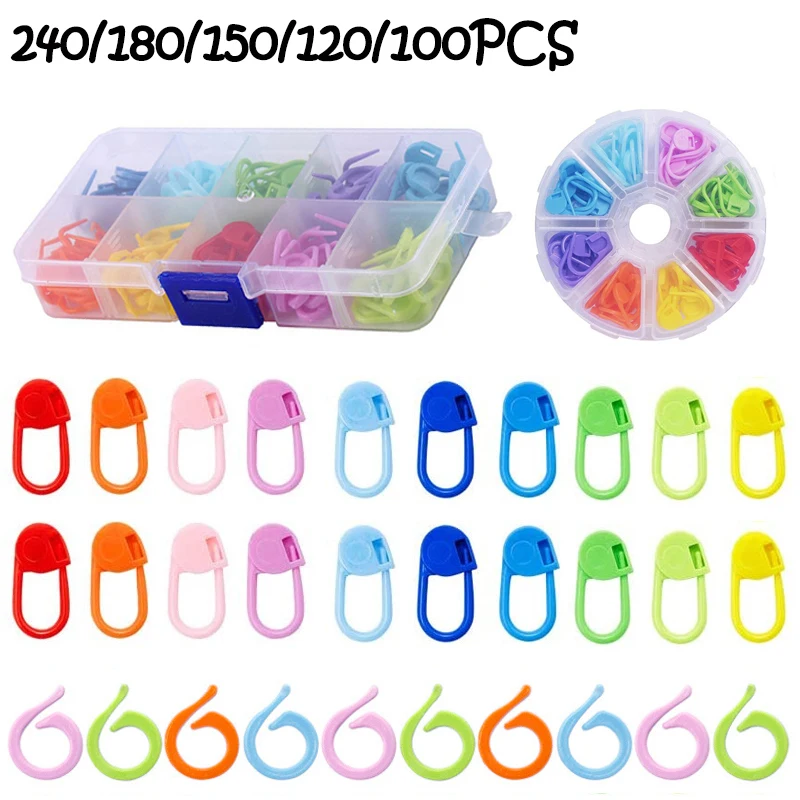 1Set Plastic Knitting Crochet Markers Locking Stitch Needle Clip Markers Ring Sewing Accessories for DIY Weaving Knitting Tools
1Set Plastic Knitting Crochet Markers Locking Stitch Needle Clip Markers Ring Sewing Accessories for DIY Weaving Knitting Tools