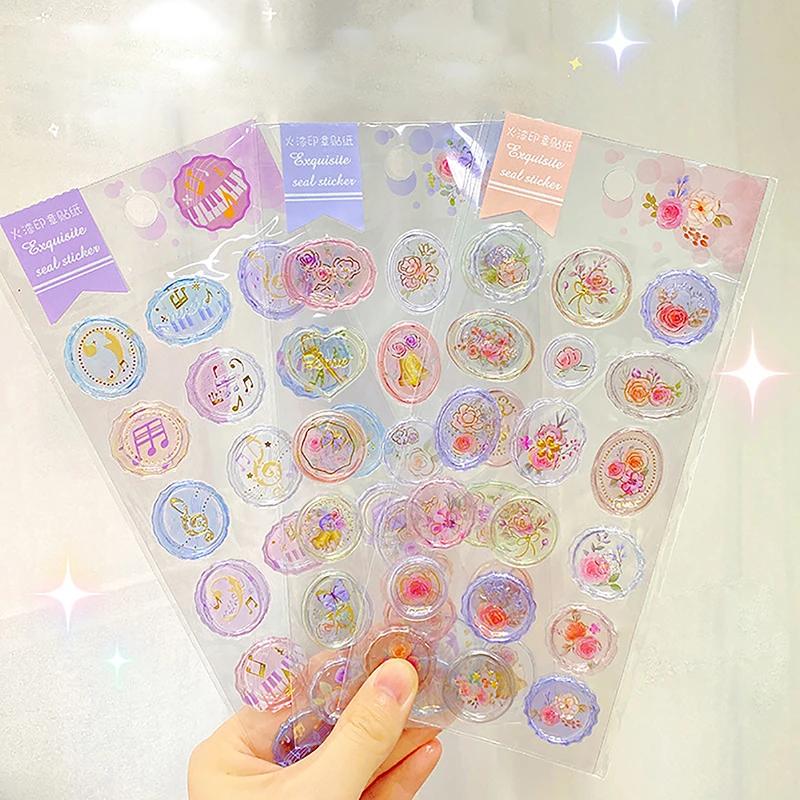 18 Pcs/sheet Creative Transparent Seals Stamp Sticker Vintage Envelope Seal DIY Scrapbooking Journal Planner Stickers Stationery
18 Pcs/sheet Creative Transparent Seals Stamp Sticker Vintage Envelope Seal DIY Scrapbooking Journal Planner Stickers Stationery
