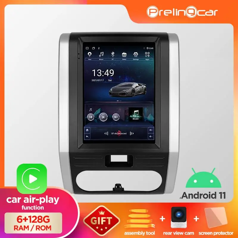 Автомобильный радиоплеер Android 10 для Nissan X-Trail T31 MX6 2008-2012 мультимедийный видео GPS-навигатор для стиля Тесла вертикальный экран 
Автомобильный радиоплеер Android 10 для Nissan X-Trail T31 MX6 2008-2012 мультимедийный видео GPS-навигатор для стиля Тесла вертикальный экран