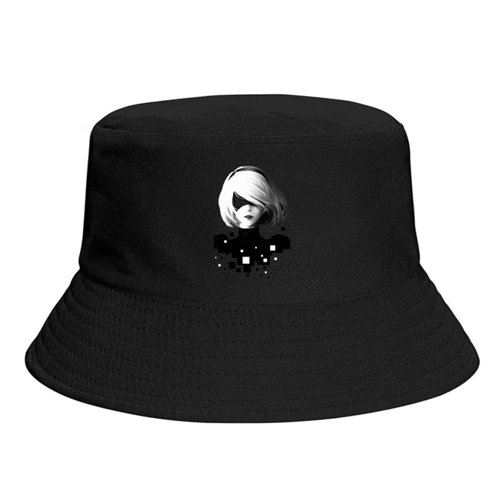 2022 New Summer 2B and Pixels Bucket Hat for Women Men Nier Replicant Automata Outdoor Travel Foldable Bob Fished Hat
2022 New Summer 2B and Pixels Bucket Hat for Women Men Nier Replicant Automata Outdoor Travel Foldable Bob Fished Hat