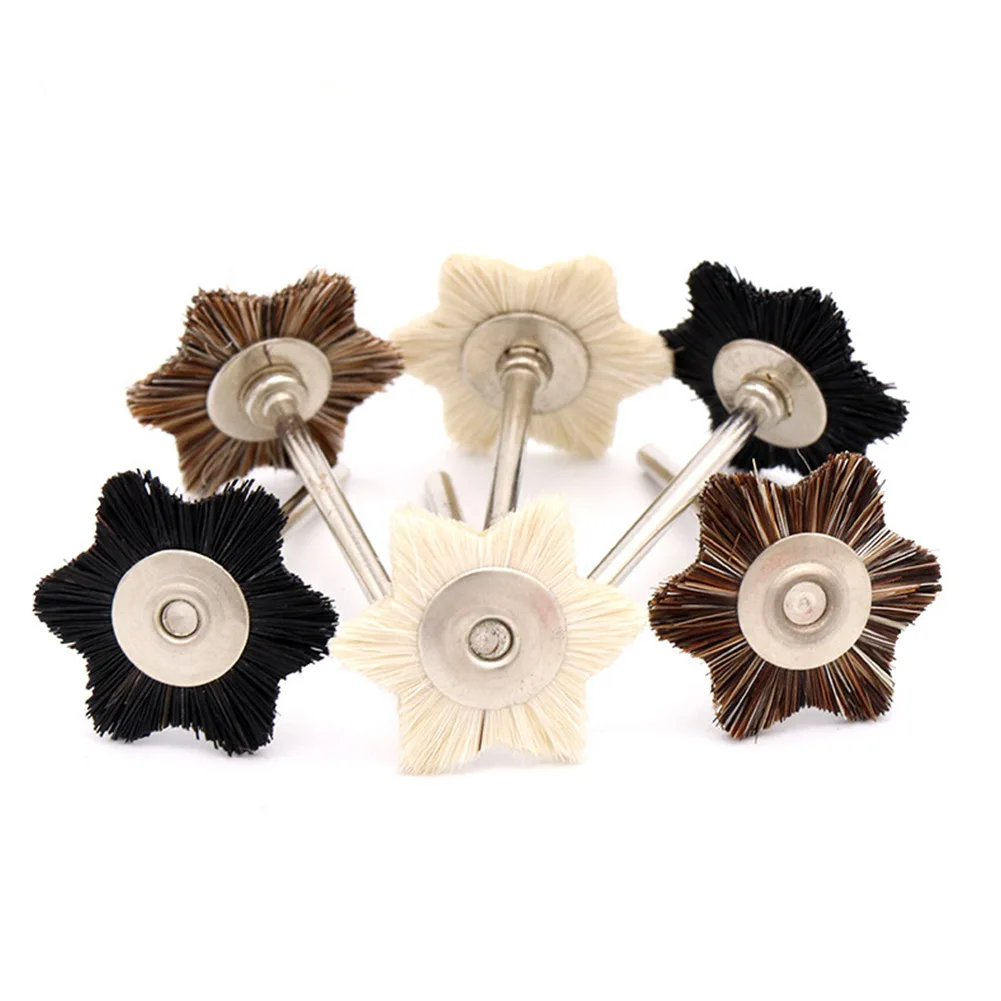 2.35mm Shank Polishing Brush Star Shape Brushes Rotary Tool Polishing Grinding For Hanging Grinders Polishing Hexagonal Brush
2.35mm Shank Polishing Brush Star Shape Brushes Rotary Tool Polishing Grinding For Hanging Grinders Polishing Hexagonal Brush