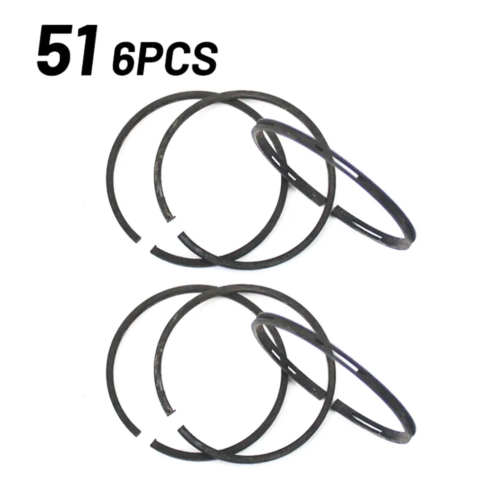 6Pcs Air Compressor Piston Ring Kit Oil Ring Air Pump Accessories Metal Pneumatic Parts 48mm 50mm 51mm
6Pcs Air Compressor Piston Ring Kit Oil Ring Air Pump Accessories Metal Pneumatic Parts 48mm 50mm 51mm