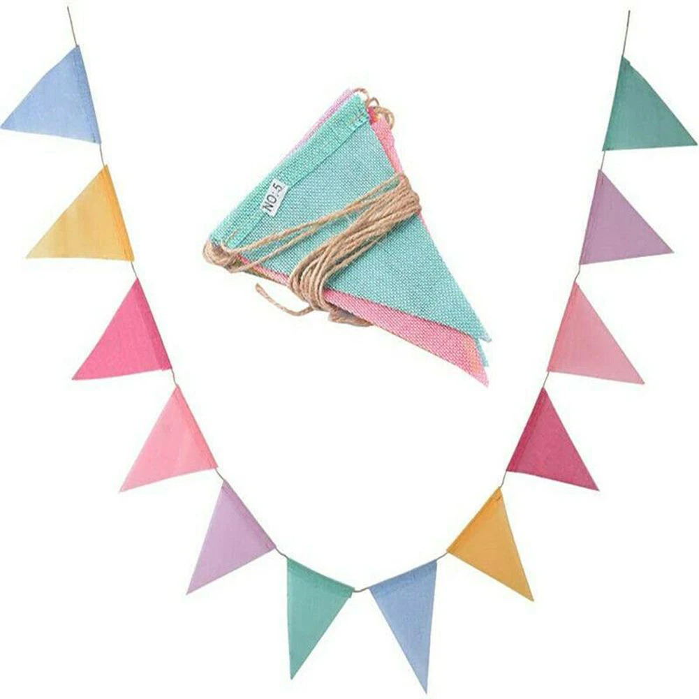 12 Flags Colorful Birthday Bunting Banner Faux Burlap Triangle Outdoor Bunting Garden Wedding Party Decoration
12 Flags Colorful Birthday Bunting Banner Faux Burlap Triangle Outdoor Bunting Garden Wedding Party Decoration