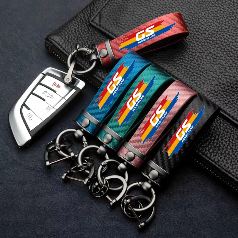 Car Carbon Fiber Leather Rope Keychain Key Ring For BMW R 1200 GS LC R1250GS R 1200GS ADV Adventure Car Accessories
Car Carbon Fiber Leather Rope Keychain Key Ring For BMW R 1200 GS LC R1250GS R 1200GS ADV Adventure Car Accessories
