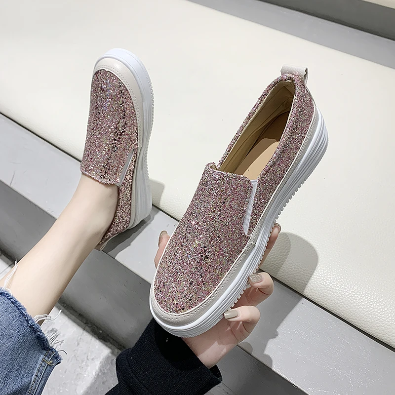 New Fashion Spring Casual Women Flats Sequin Ladies Glitter Bling Flat Platform Female Shoes Women Pink Shoes
New Fashion Spring Casual Women Flats Sequin Ladies Glitter Bling Flat Platform Female Shoes Women Pink Shoes