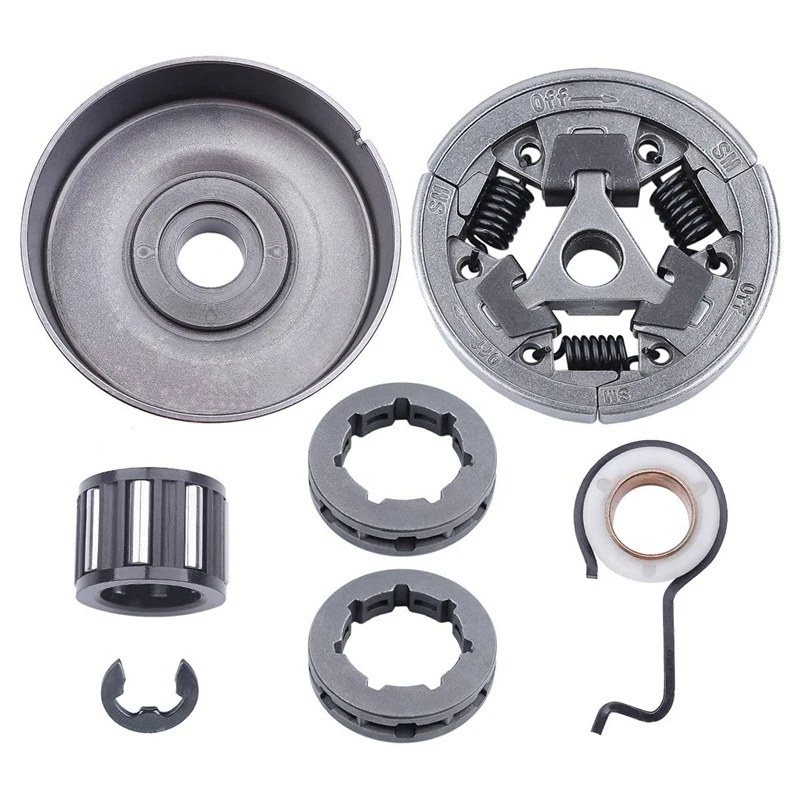 Chainsaw Clutch Drum Sprocket For Stihl MS361 MS440 MS461 MS460 044 046 Replacement Parts With Worm Gear E-Clip
Chainsaw Clutch Drum Sprocket For Stihl MS361 MS440 MS461 MS460 044 046 Replacement Parts With Worm Gear E-Clip