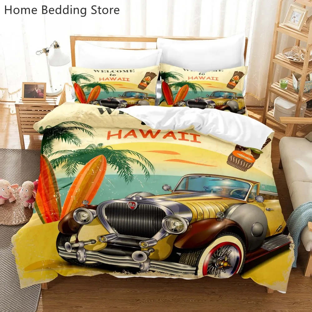 Vintage Car Bedding Sets 200x220 Duvet Cover Set Pillowcases Queen Single Double Twin Size Retro Cars Bed Linen for Adults Teens
Vintage Car Bedding Sets 200x220 Duvet Cover Set Pillowcases Queen Single Double Twin Size Retro Cars Bed Linen for Adults Teens