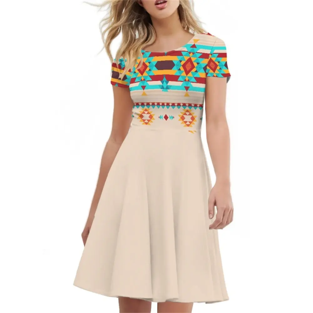 Aztec Tribal Clothing Print Custom New Women Thin Polyester Stretchable Midi Bodycon Dress A-line Elegant Casual
Aztec Tribal Clothing Print Custom New Women Thin Polyester Stretchable Midi Bodycon Dress A-line Elegant Casual