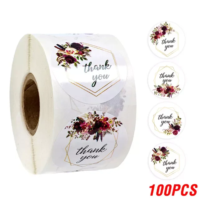 New in 2022 Thank You Round Sticker Scrapbook Envelope Seal Sticker Gift Flower Decoration Stationery Label Stickers
New in 2022 Thank You Round Sticker Scrapbook Envelope Seal Sticker Gift Flower Decoration Stationery Label Stickers
