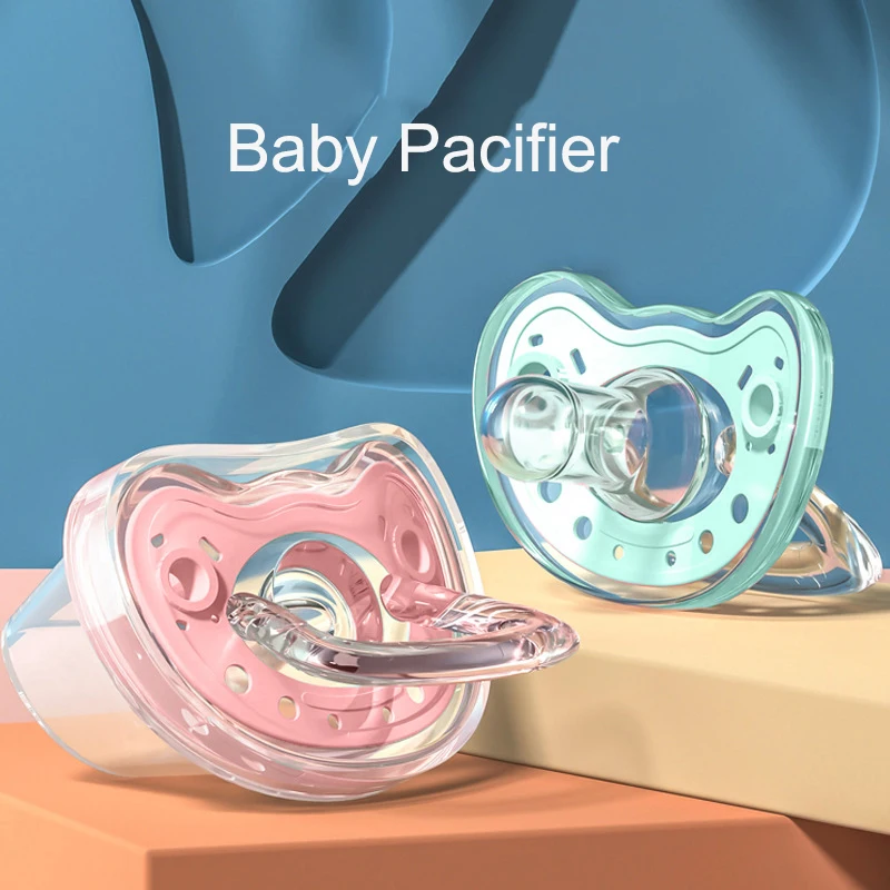 Silicone Pacifier Two-color Liquid Silicone Sleep Pacifier Baby Pacifier Baby Products Baby Items Chupetes Para Bebes Chupeta
Silicone Pacifier Two-color Liquid Silicone Sleep Pacifier Baby Pacifier Baby Products Baby Items Chupetes Para Bebes Chupeta