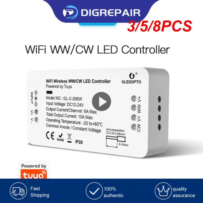 3/5/8PCS Voice Control Remote Switch Ww Cw Cct 12v 24v 36v Wifi Rf Wireless Dimmer Controller Led Controller
3/5/8PCS Voice Control Remote Switch Ww Cw Cct 12v 24v 36v Wifi Rf Wireless Dimmer Controller Led Controller