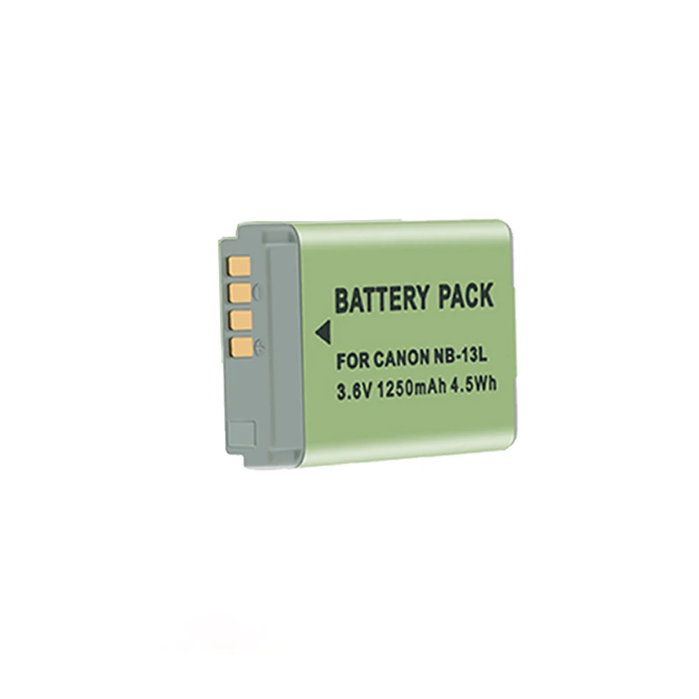 1pcs NB-13L Battery 1250mah NB 13L NB13L Camera Batteries For Canon PowerShot G7 X Mark II G7X PM165 G5 G5X G9 G9X SX620
1pcs NB-13L Battery 1250mah NB 13L NB13L Camera Batteries For Canon PowerShot G7 X Mark II G7X PM165 G5 G5X G9 G9X SX620