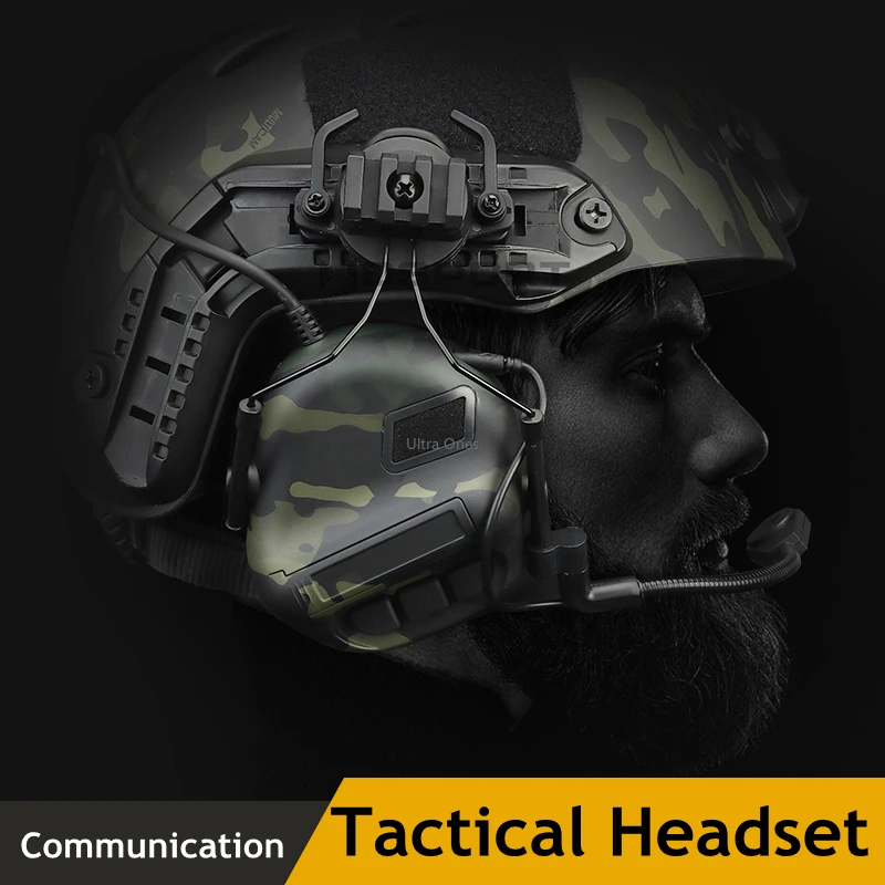 Tactical Headset with Fast Helmet Hunting Airsoft Headphones with Communication Military Accessories Shooting Army Cs Headsets
Tactical Headset with Fast Helmet Hunting Airsoft Headphones with Communication Military Accessories Shooting Army Cs Headsets