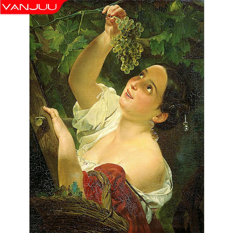 French Classical Girl 5D Diamond Painting Full Drill Diamond Mosaic Portrait Cross Stitch Kits DIY Rhinestones Home Decor Gift
French Classical Girl 5D Diamond Painting Full Drill Diamond Mosaic Portrait Cross Stitch Kits DIY Rhinestones Home Decor Gift