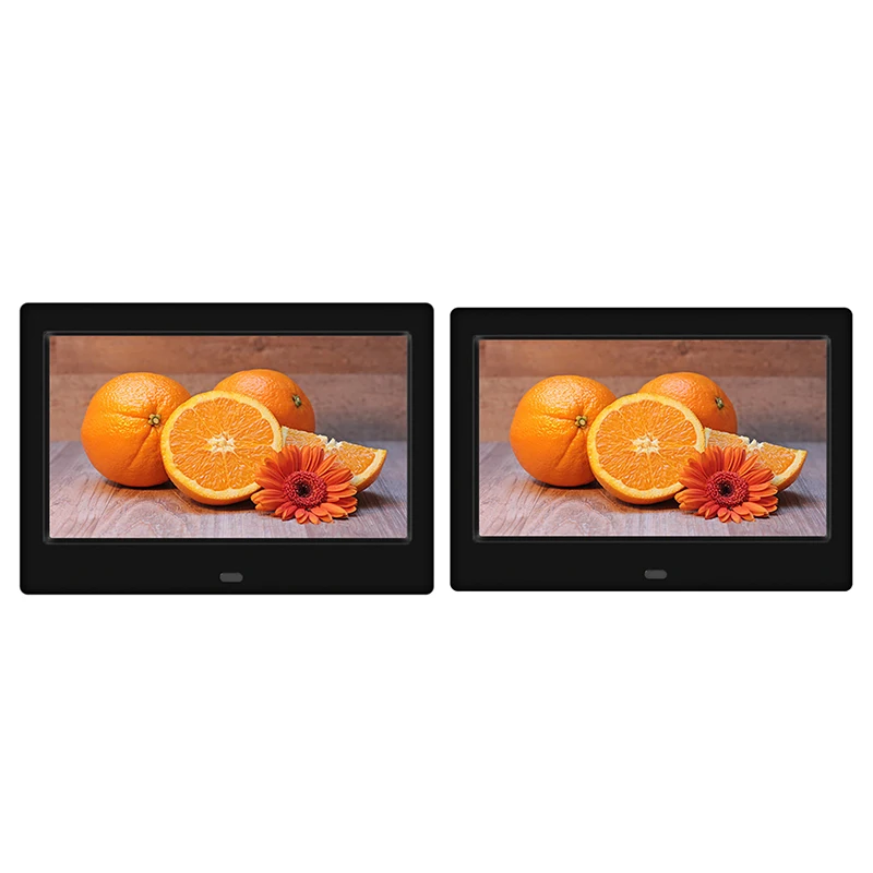 7 Inch 800X480 HD Digital Photo Frame 16:9 Big Screen Display Electronic Picture Video Black
7 Inch 800X480 HD Digital Photo Frame 16:9 Big Screen Display Electronic Picture Video Black