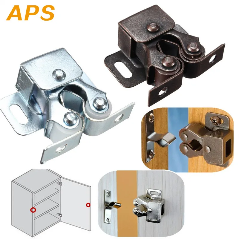 Safely Security Cabinet Door Drawer Magnetic Catch Door Stopper with Screw Chrom Copper Hot Sale Door Lock
Safely Security Cabinet Door Drawer Magnetic Catch Door Stopper with Screw Chrom Copper Hot Sale Door Lock