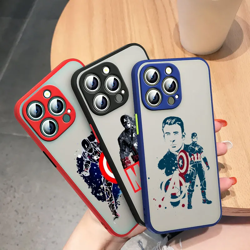 Marvel Avengers hero cool For Apple iPhone 13 12 11 Pro Max Mini XS Max X XR 6 7 8 Plus SE Frosted Translucent Phone Case
Marvel Avengers hero cool For Apple iPhone 13 12 11 Pro Max Mini XS Max X XR 6 7 8 Plus SE Frosted Translucent Phone Case