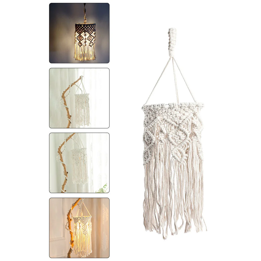 Shade Macrame Lamp Ceiling Lampshade Light Tassel Pendant Hanging Woven Bohemian Rattan Rustic Chandelier Lampshadescover
Shade Macrame Lamp Ceiling Lampshade Light Tassel Pendant Hanging Woven Bohemian Rattan Rustic Chandelier Lampshadescover