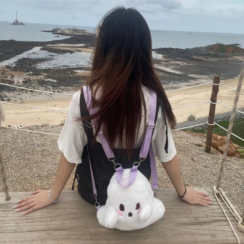 Cartoon Little Ghost Backpack Plush Toys Soft Stuffed Animal Kawaii Plushie Dolls Decor Coin Purse Storage Bag Kid Girl Toy Gift
Cartoon Little Ghost Backpack Plush Toys Soft Stuffed Animal Kawaii Plushie Dolls Decor Coin Purse Storage Bag Kid Girl Toy Gift