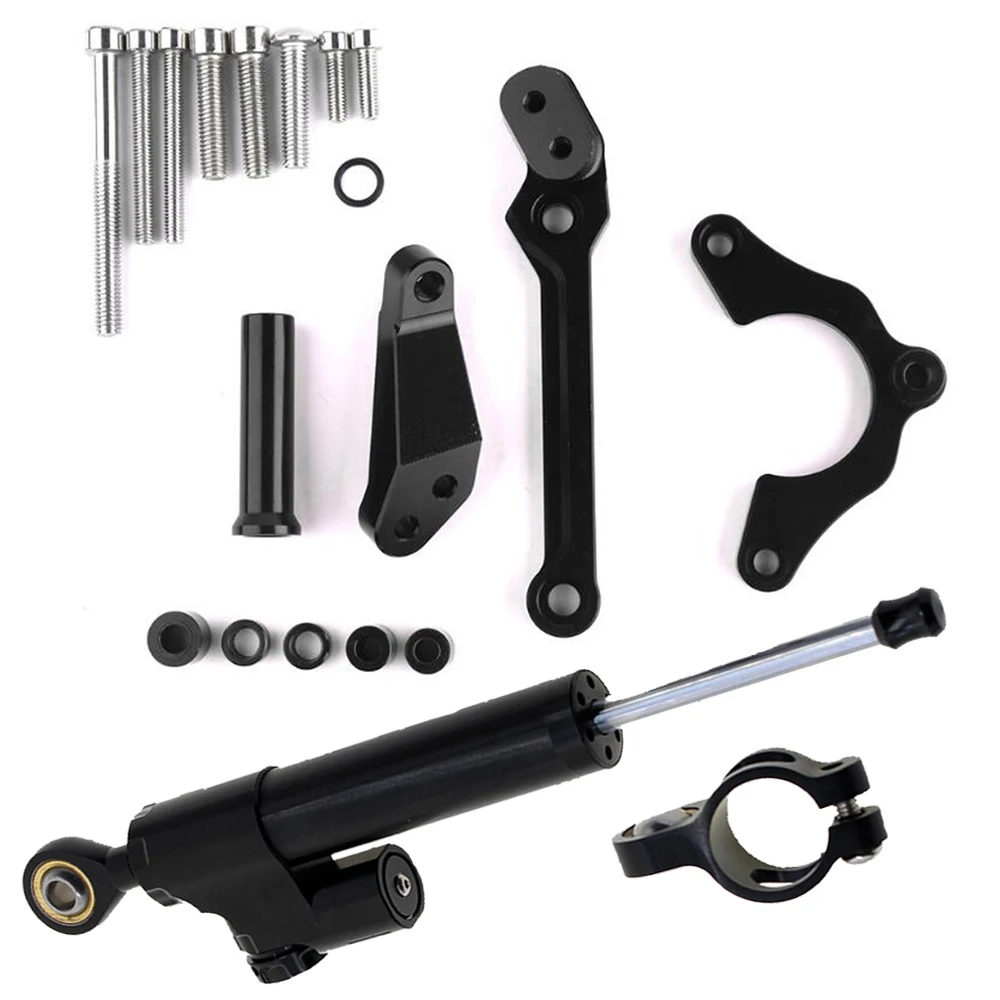FOR KAWASAKI Z900 2017-2019 CNC Aluminum Motorbike Adjustable Motorcycles Steering Stabilize Damper Bracket Mount Kit
FOR KAWASAKI Z900 2017-2019 CNC Aluminum Motorbike Adjustable Motorcycles Steering Stabilize Damper Bracket Mount Kit