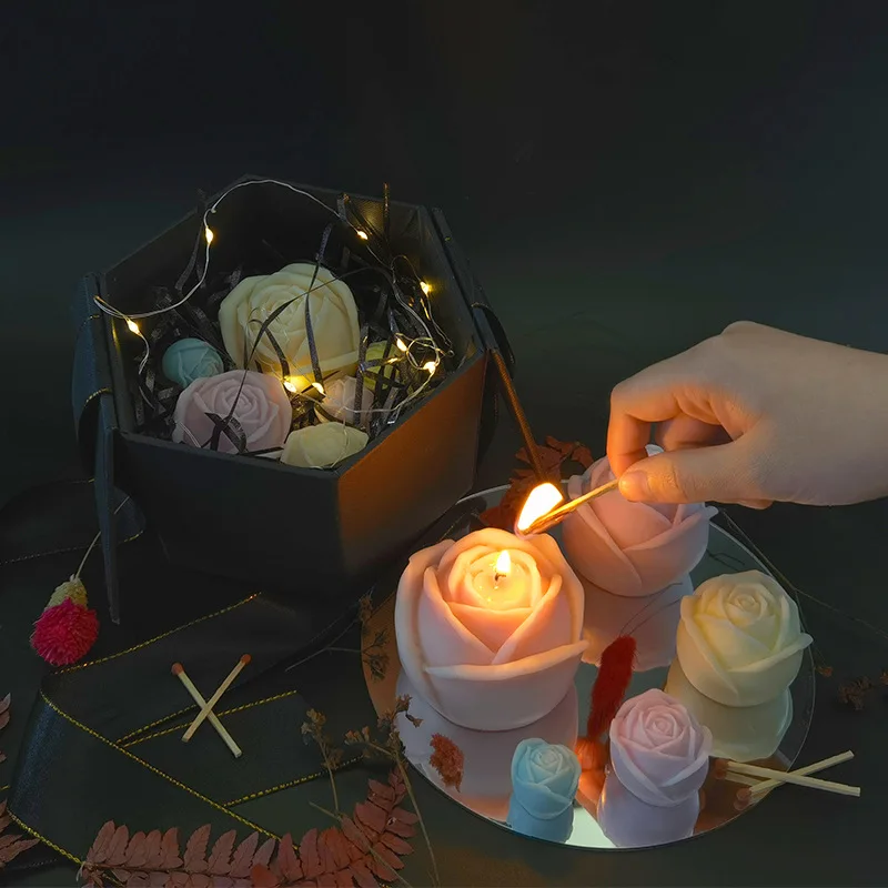 Silicone Cake Mold Rose Flower Candle Making Supplies DIY Cake Chocolate Dessert Mould Ice Maker Ice Cube Tray Resin Molds 
Silicone Cake Mold Rose Flower Candle Making Supplies DIY Cake Chocolate Dessert Mould Ice Maker Ice Cube Tray Resin Molds