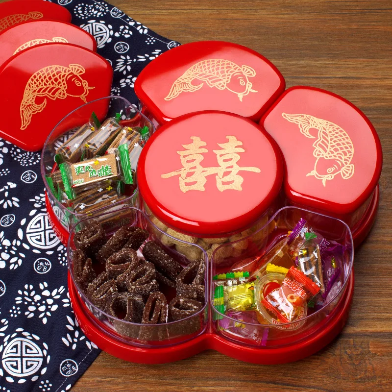 2022 Chinese New Year Dried Fruit Box Candy Box Household Nut Dried Fruit Tray Revolving Snacks Candy Tray
2022 Chinese New Year Dried Fruit Box Candy Box Household Nut Dried Fruit Tray Revolving Snacks Candy Tray