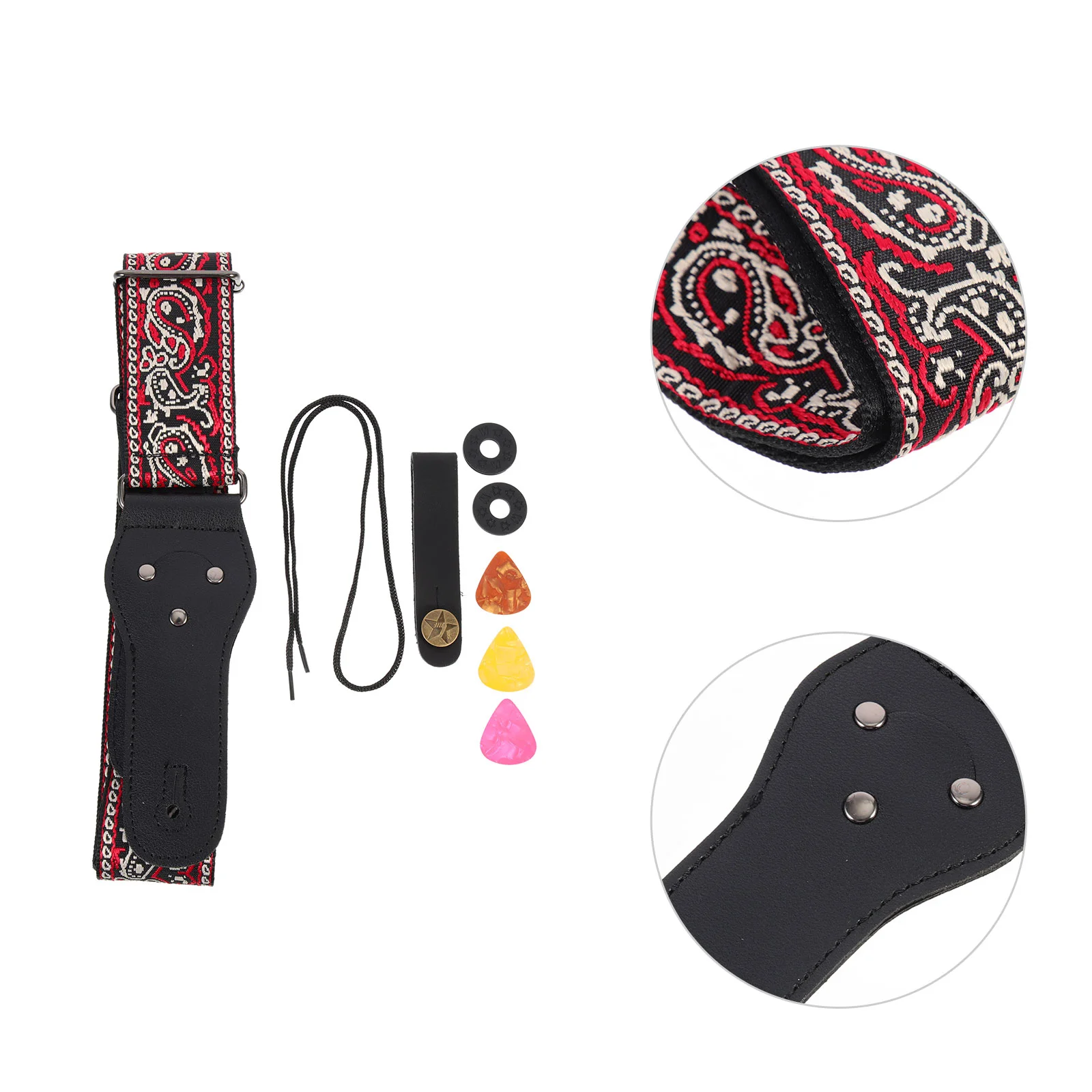 Guitar Strap Belt Part Wide Adjustable Replacement Folk Shoulder Use Picks Bass Cloth Neck Decor
Guitar Strap Belt Part Wide Adjustable Replacement Folk Shoulder Use Picks Bass Cloth Neck Decor