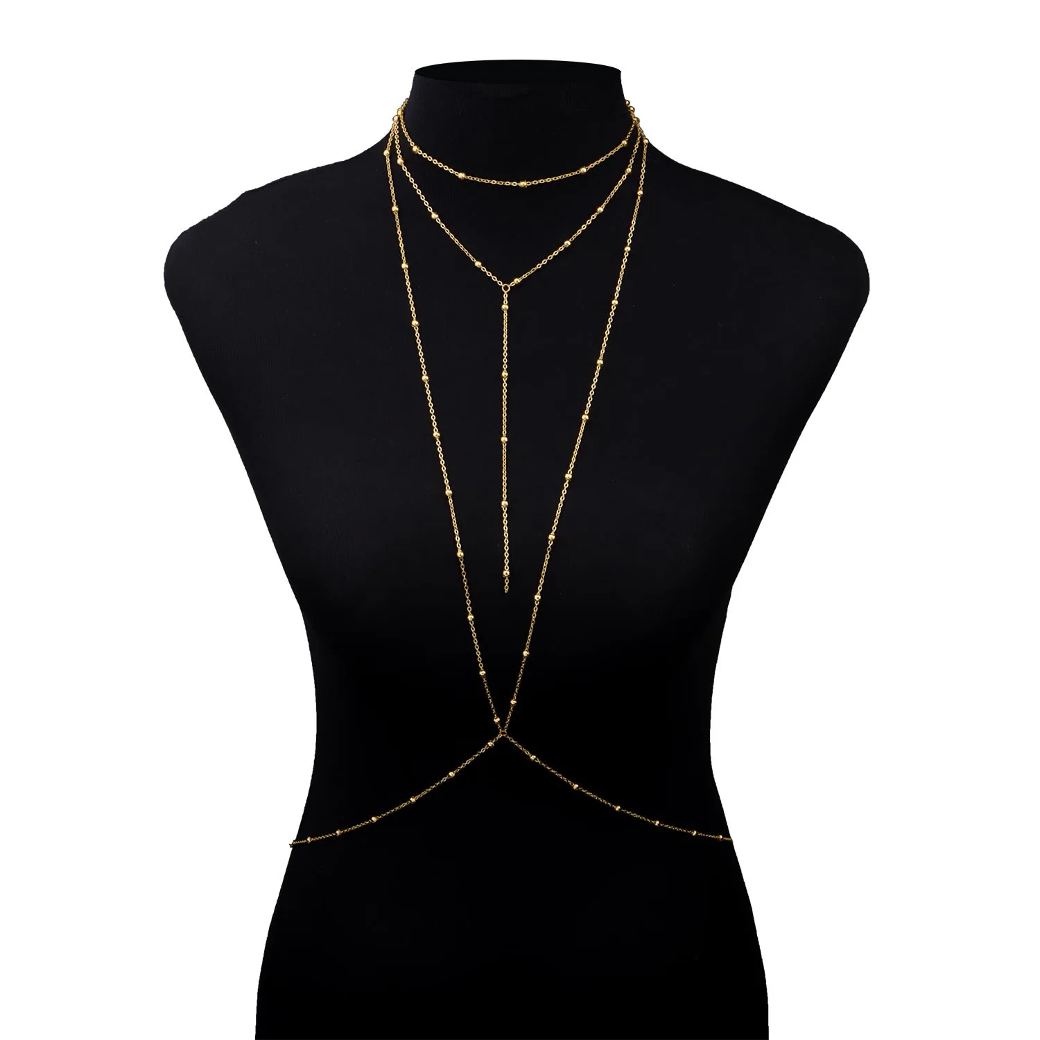Chest Chains Sexy Body Jewelry Charm Goth Body Chain Bikini for Women Summer Accessories Beach Waist Gift Necklaces Triangle
Chest Chains Sexy Body Jewelry Charm Goth Body Chain Bikini for Women Summer Accessories Beach Waist Gift Necklaces Triangle