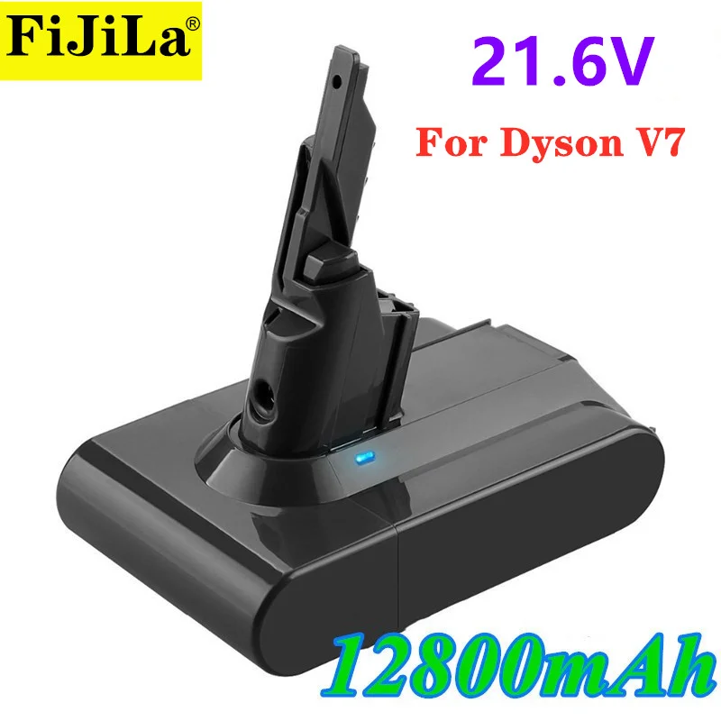 V7 original 21.6V 12800mAh Li-lon Rechargeable Battery 21.6V 12.8Ah For Dyson V7 battery Animal Pro Vacuum Cleaner Replacement
V7 original 21.6V 12800mAh Li-lon Rechargeable Battery 21.6V 12.8Ah For Dyson V7 battery Animal Pro Vacuum Cleaner Replacement