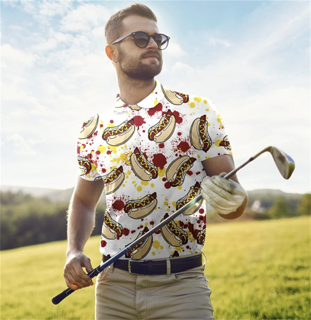 Summer 2022 Men's Polo Shirts Casual Streetwear Printed Polo Shirts Men's Tops Brand Short Sleeve Button T-Shirts Men's Clothes
Summer 2022 Men's Polo Shirts Casual Streetwear Printed Polo Shirts Men's Tops Brand Short Sleeve Button T-Shirts Men's Clothes