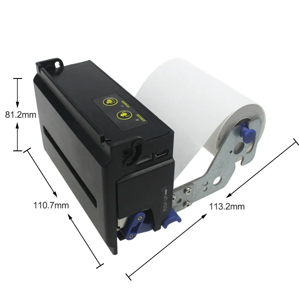 

Cashino KP-347 Factory 80mm Embedded 3 inch Kiosk Thermal direct Receipt ticket bill Printer module thermal queue printer