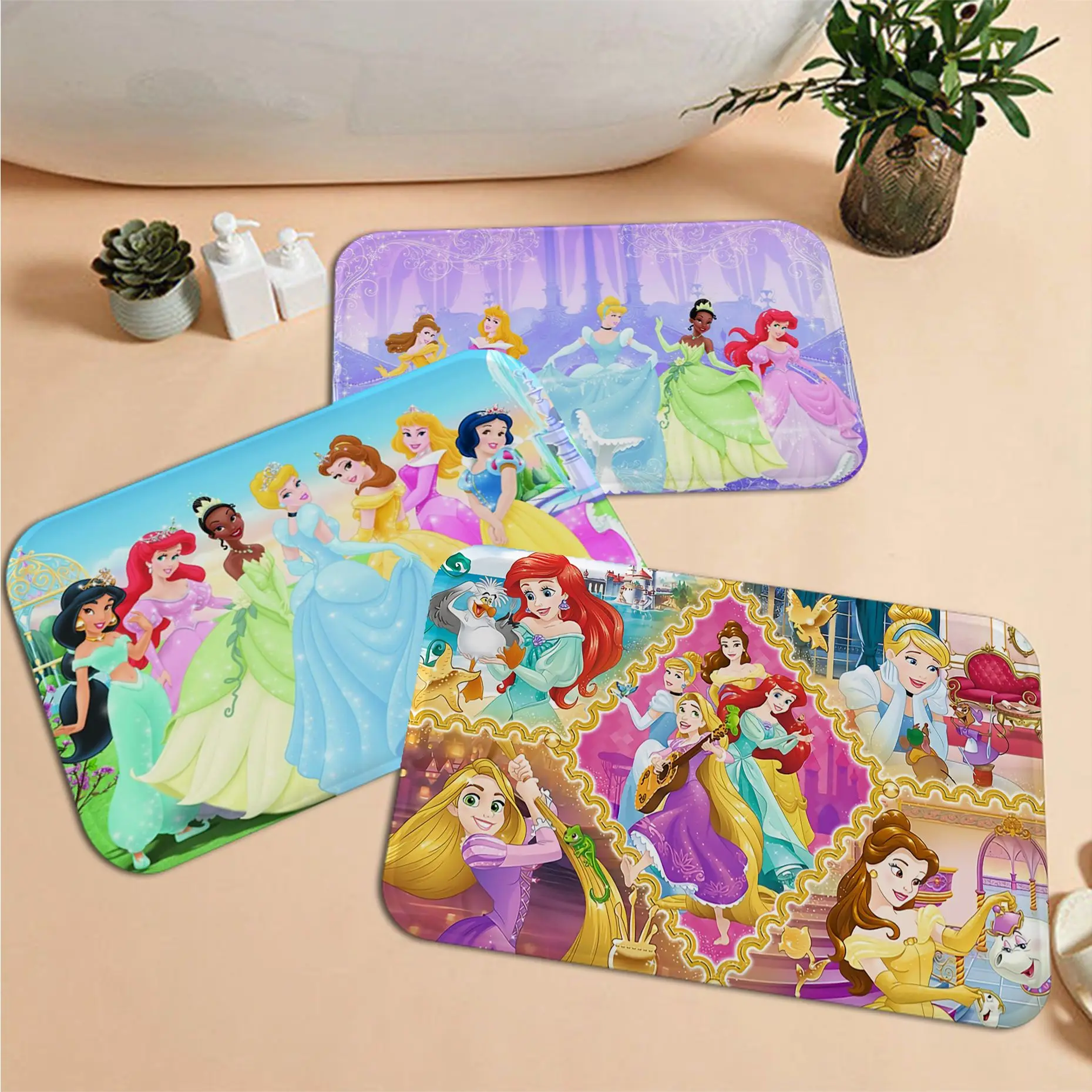Disney Princess Room Mats Rectangle Anti-slip Home Soft Badmat Front Door Indoor Outdoor Mat Bedside Area Rugs
Disney Princess Room Mats Rectangle Anti-slip Home Soft Badmat Front Door Indoor Outdoor Mat Bedside Area Rugs