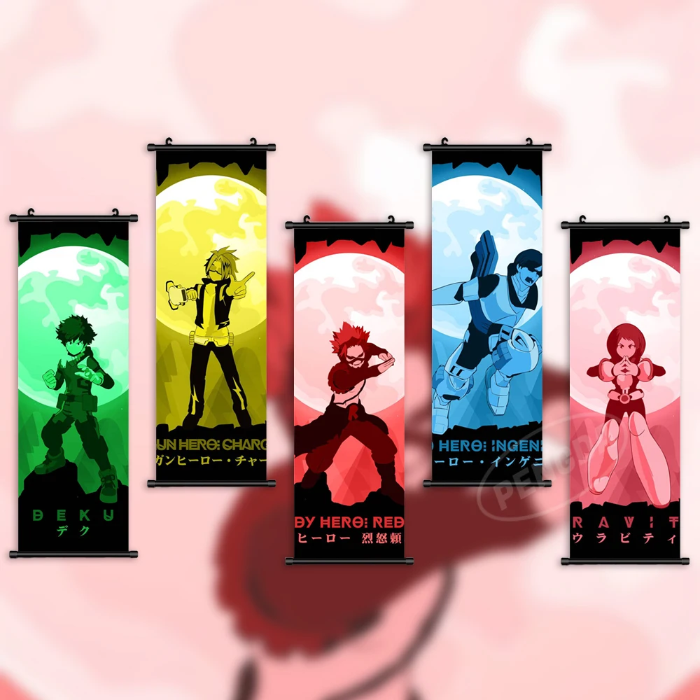 Home Decoration My Hero Academia Wall Art Iida Tenya Painting Hanging Midoriya Izuku Scrolls Anime Canvas Print Pictures Poster
Home Decoration My Hero Academia Wall Art Iida Tenya Painting Hanging Midoriya Izuku Scrolls Anime Canvas Print Pictures Poster