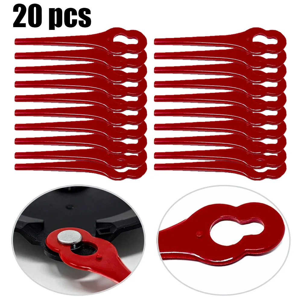 20pcs Replacement Plastic Blades For Grizzly Tools Cordless Grass Trimmer CT2000 Lawn Mower Brush Cutter Strimmer Garden Tool
20pcs Replacement Plastic Blades For Grizzly Tools Cordless Grass Trimmer CT2000 Lawn Mower Brush Cutter Strimmer Garden Tool