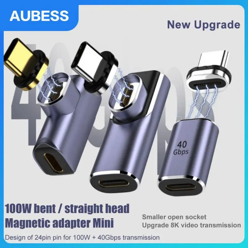 Usb C To Type C Converter 100w Fast Charging Magnet Data Transfer 8k@60hz 40gbps Pd Charger For Macbook Aluminum Alloy
Usb C To Type C Converter 100w Fast Charging Magnet Data Transfer 8k@60hz 40gbps Pd Charger For Macbook Aluminum Alloy