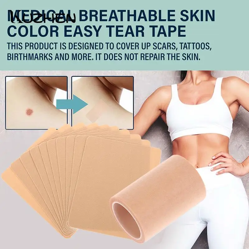 Portable Tattoo Birthmark Burn Scar Waterproof Tape Concealer Tattoo Stickers Flaw Conceal Sticker Hide Skin Spots Cover Up 
Portable Tattoo Birthmark Burn Scar Waterproof Tape Concealer Tattoo Stickers Flaw Conceal Sticker Hide Skin Spots Cover Up