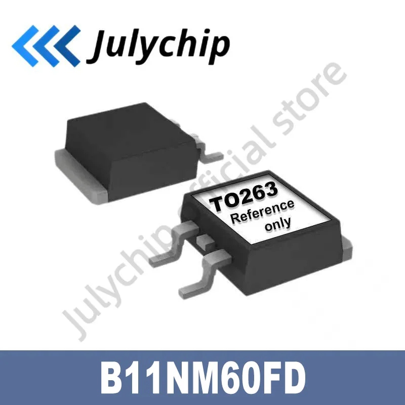 B11NM60FD NEW ORIGINAL N-Channel 600 V 11A (Tc) 160W (Tc) Surface Mount D2PAK
B11NM60FD NEW ORIGINAL N-Channel 600 V 11A (Tc) 160W (Tc) Surface Mount D2PAK