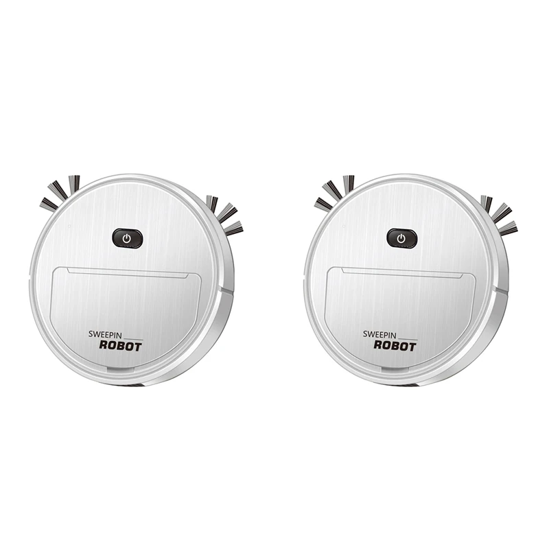 2X Automatic Vacuum Cleaner Robot 3-In-1 Smart Wireless Sweeping Cleaning Machine Charging Intelligent White
2X Automatic Vacuum Cleaner Robot 3-In-1 Smart Wireless Sweeping Cleaning Machine Charging Intelligent White