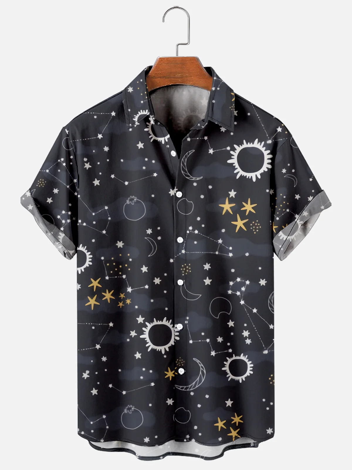 Camisa 3D para hombre, ropa Vintage hawaiana con estampado real, manga corta, ropa informal de verano
Camisa 3D para hombre, ropa Vintage hawaiana con estampado real, manga corta, ropa informal de verano