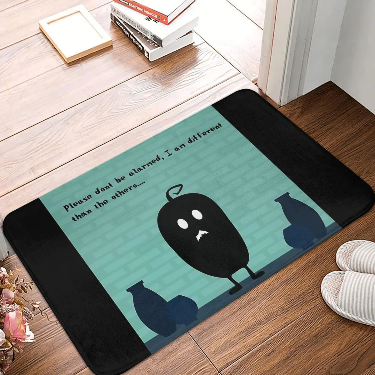 Stardew Valley Popular Game Anti-Slip Doormat Living Room Mat Krobus Black Hallway Carpet Entrance Door Rug Bedroom Decor
Stardew Valley Popular Game Anti-Slip Doormat Living Room Mat Krobus Black Hallway Carpet Entrance Door Rug Bedroom Decor