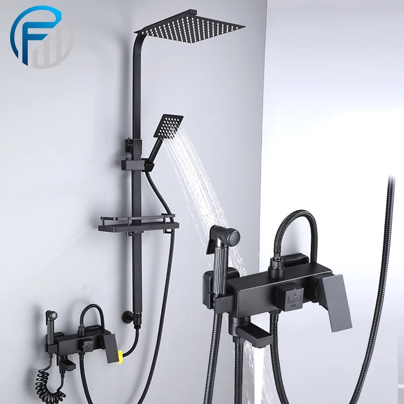 Rain Shower Faucet Set Rain Shower Column Bath Faucet Shower Mixer Crane Height Adjusted Maxmium 165CM,Shower Bracket F6051
Rain Shower Faucet Set Rain Shower Column Bath Faucet Shower Mixer Crane Height Adjusted Maxmium 165CM,Shower Bracket F6051