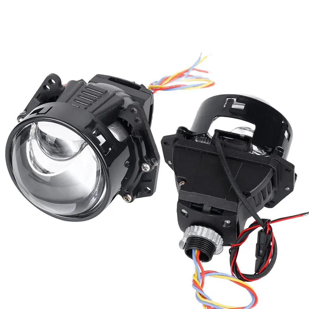

Lenses For Headlights Bi-led Lens Hyperboloid Projector 3.0'' For Hella 3R G5 H7 H4 9005 9006 LED Light 120W 20000LM Matrix Lens