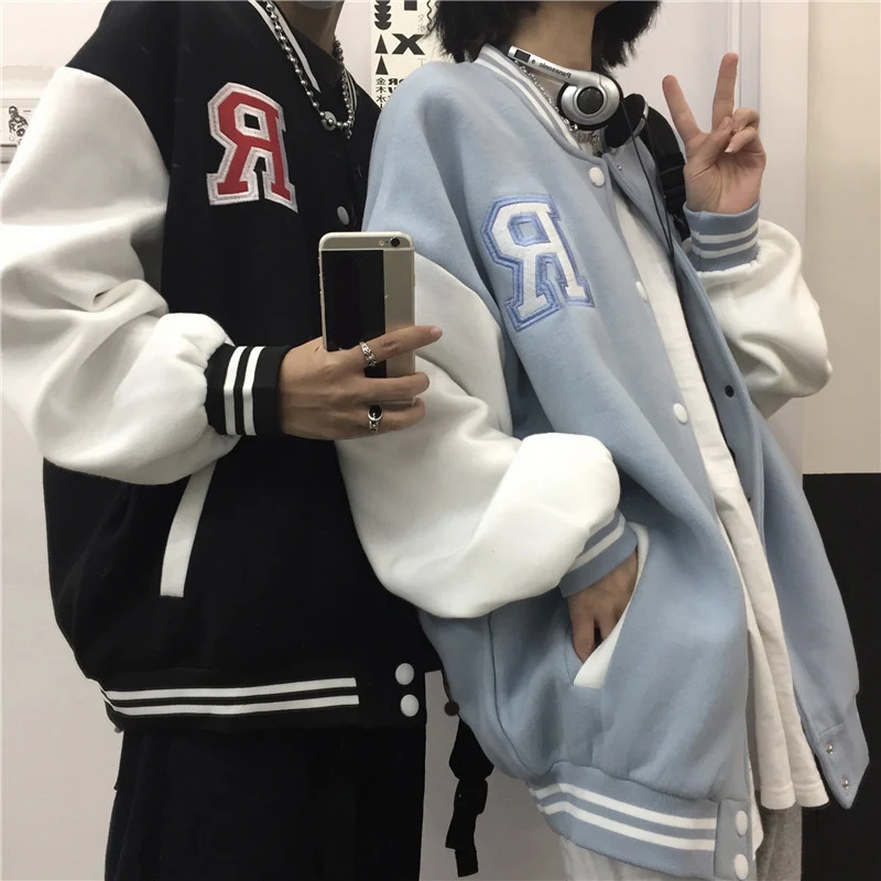 2021 Nieuwe Jas Dames En Jas Paar Tops College Stijl Jas Dames Tops Paar Vest Hoge Kwaliteit Baseball Uniform Ins
2021 Nieuwe Jas Dames En Jas Paar Tops College Stijl Jas Dames Tops Paar Vest Hoge Kwaliteit Baseball Uniform Ins