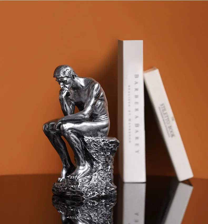 Modern Nordic Simulation Figure Decoration Living Room Bedroom Porch Creative Thinker Desktop Resin Crafts Decoration
Modern Nordic Simulation Figure Decoration Living Room Bedroom Porch Creative Thinker Desktop Resin Crafts Decoration