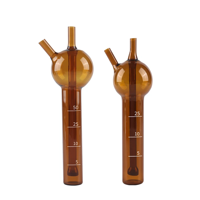 125ml Brown Sulfur Dioxide Absorber Tube Bottle Apparatus Chemi Lab Glassware
125ml Brown Sulfur Dioxide Absorber Tube Bottle Apparatus Chemi Lab Glassware