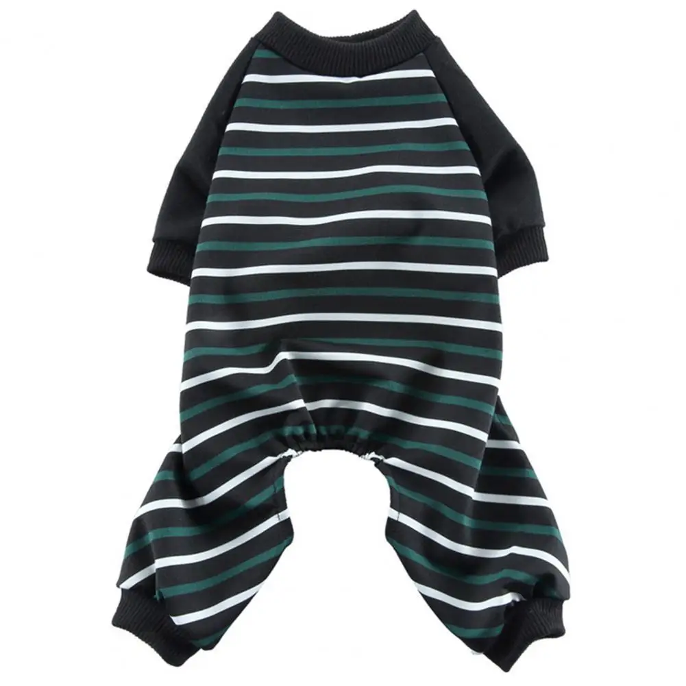 Hot!Pet Costume Round Neck Comfortable Outfits Striped Print Cat Costume Small Dogs Pajamas
Hot!Pet Costume Round Neck Comfortable Outfits Striped Print Cat Costume Small Dogs Pajamas